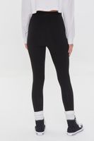 Women's Basic High-Rise Leggings in Black, XL