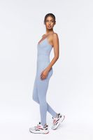 Women's Active Crisscross Cami Jumpsuit in Blue Mirage Small