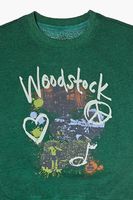 Kids Woodstock Pullover (Girls + Boys) in Green, 13/14