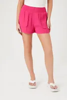 Women's Textured Pull-On Shorts