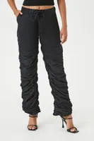 Women's Ruched Drawstring Joggers