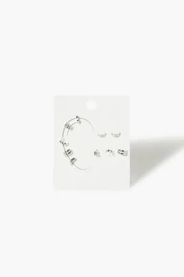 Women's Ear Cuffs Set in Silver