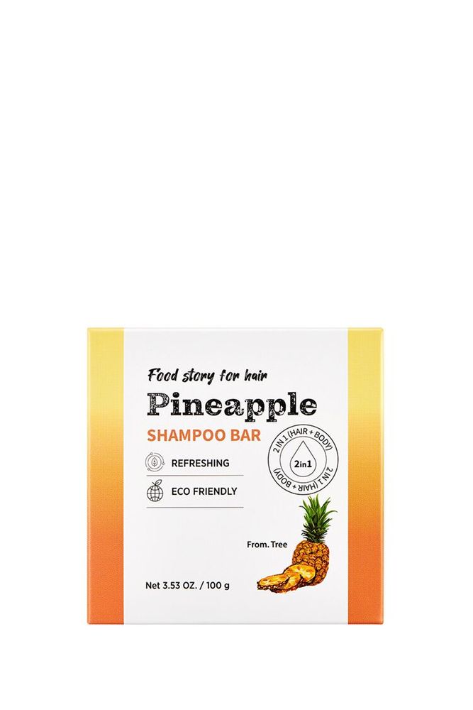 Food Story Pineapple Shampoo Bar