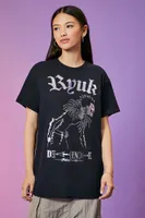 Women's Death Note Ryuk Graphic T-Shirt in Black, S/M