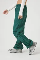 Women's Toggle Drawstring Joggers in Hunter Green Medium