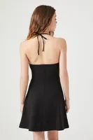 Women's Halter A-Line Mini Dress