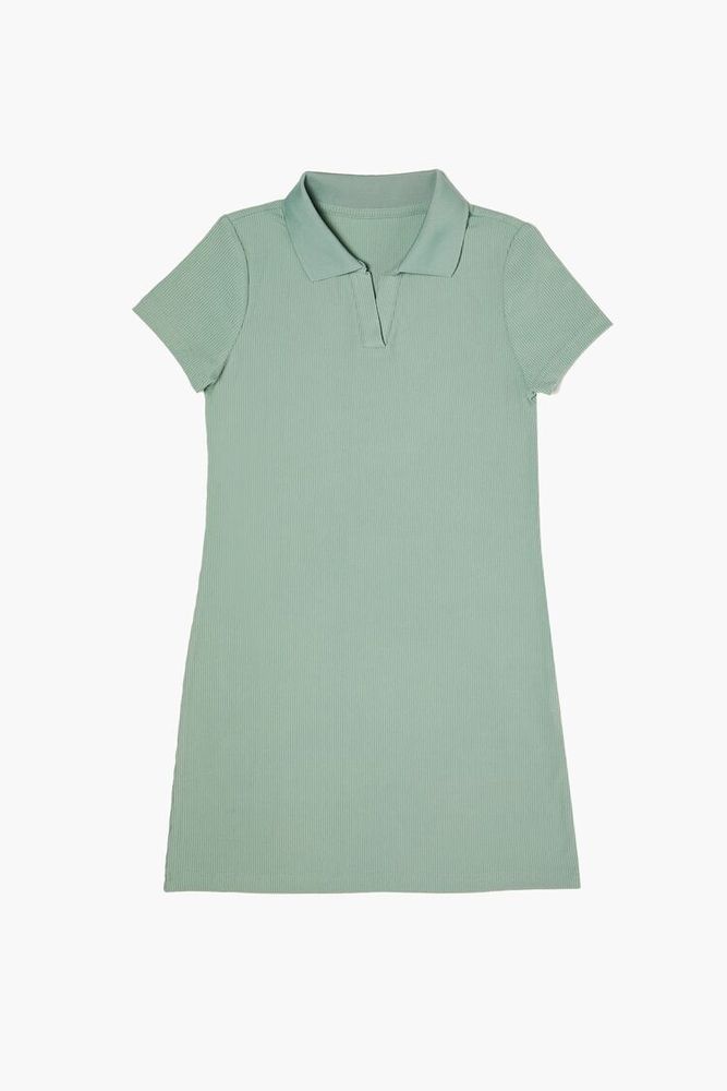 girls teal polo