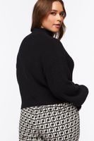 Women's Ribbed Mock Neck Sweater