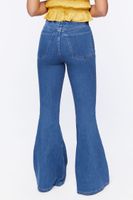 Women's Premium Flare Jeans in Medium Denim Small