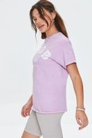 Women's CBCG & OMFUG Graphic T-Shirt in Light Pink/White, S/M