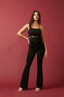 Women's Slinky High-Rise Flare Pants