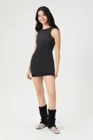 Women's Velour Mini Tank Dress