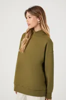 Women's Fleece Mock Neck Pullover