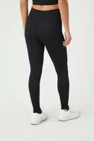 Women's Seamless Stirrup Leggings Black