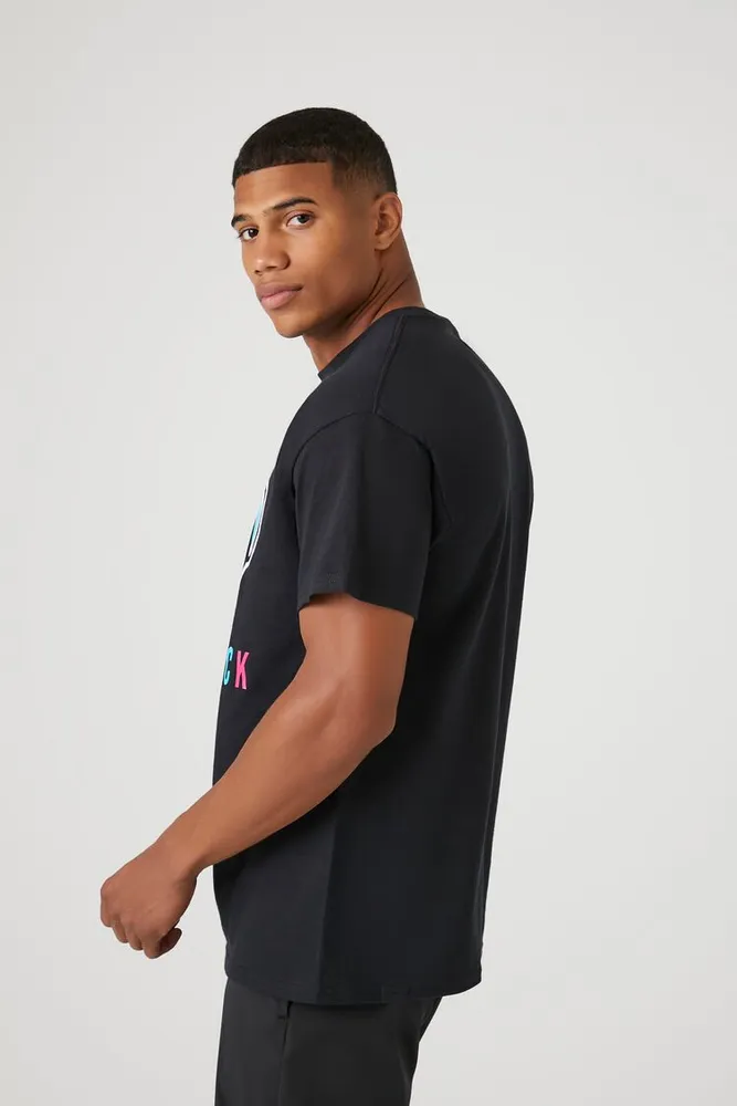 Men Bobby Jack Graphic Tee in Black, XL