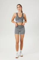 Women's Seamless Scoop-Neck Sports Bra