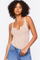 Women's Seamless Split-Neck Bodysuit Medium