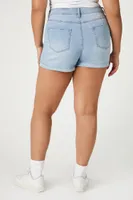 Women's Denim Curvy Shorts