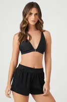 Women's Terry Cloth Swim Cover-Up Shorts