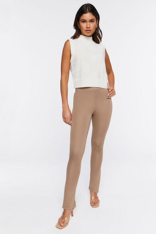 Liz Claiborne Womens Mid Rise Straight Drawstring Pants - Plus