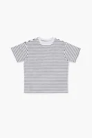 Girls Striped Short-Sleeve T-Shirt (Kids)