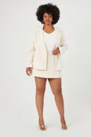 Women's Crinkled Double-Breasted Blazer