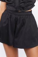 Women's Flare Pocket Shorts Black