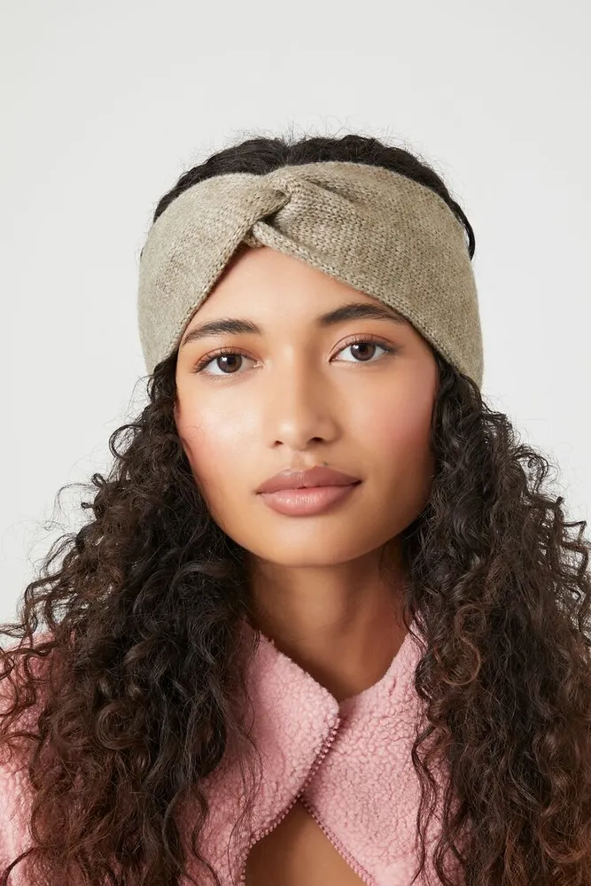 Twisted Headwrap in Oatmeal