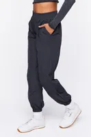 Women's Active Toggle Drawstring Joggers Black