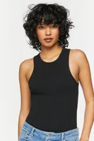 Women's Heathered Sleeveless Bodysuit