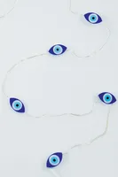 Brooklyn Lighting Company All Seeing Eye Wire Lights in Blue