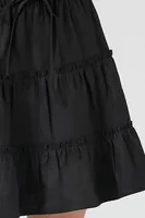 Women's Peasant Mini Skirt