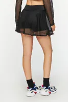 Women's Active Mesh Netted Skort XS