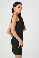 Women's Bandage Mini Dress in Black Medium