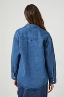 Women's Denim Snap-Button Shirt