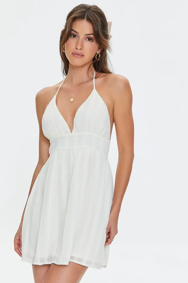 beaded halter neck maxi dress Dana Baby Blue Beaded Maxi Dress main image 1