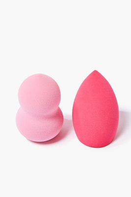 Makeup Blender Sponge Set in Hot Pink/Pink