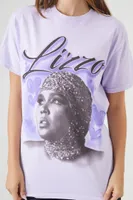 Women's Lizzo Graphic T-Shirt in Purple, L/XL