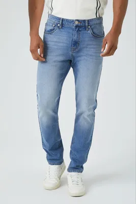 Men Stretch-Denim Slim-Fit Jeans in Medium Denim, 42
