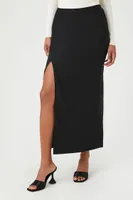 Women's Maxi Slit Skirt Medium