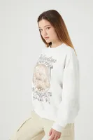 Women's Yellowstone Graphic Pullover White