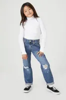 Girls Recycled Cotton Jeans (Kids) Denim,