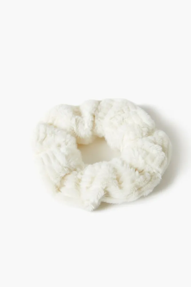 Ribbed Hair Scrunchie