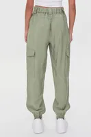 Women's Utility Cargo Joggers Olive