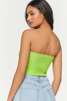 Women's Sweater-Knit Cropped Tube Top