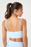 Women's Dual-Strap Longline Sports Bra Light