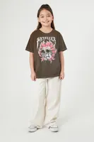 Girls Metallica Graphic T-Shirt (Kids) Tan,