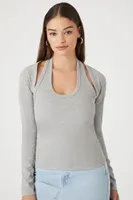 Women's Cutout Combo Top Heather