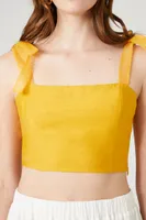 Women's Tie-Strap Crop Top