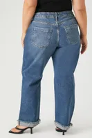 Women's Stretch-Denim Boyfriend Jeans in Medium Denim, 18